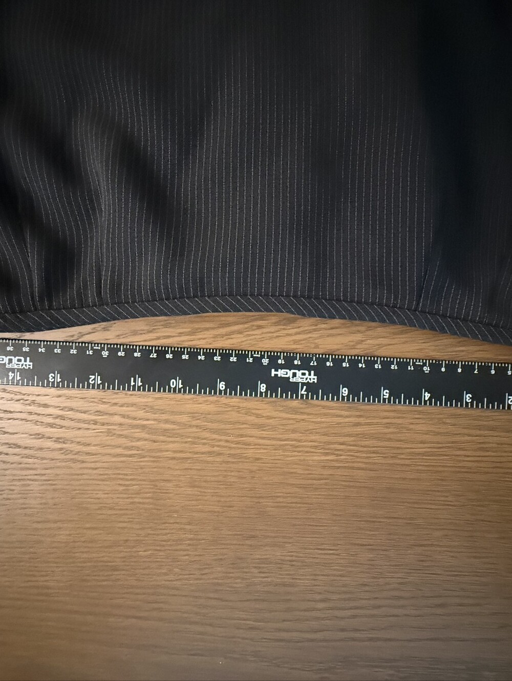 Evan Picone black pinstripe skirt suit set Size 12p - Picture 11 of 16